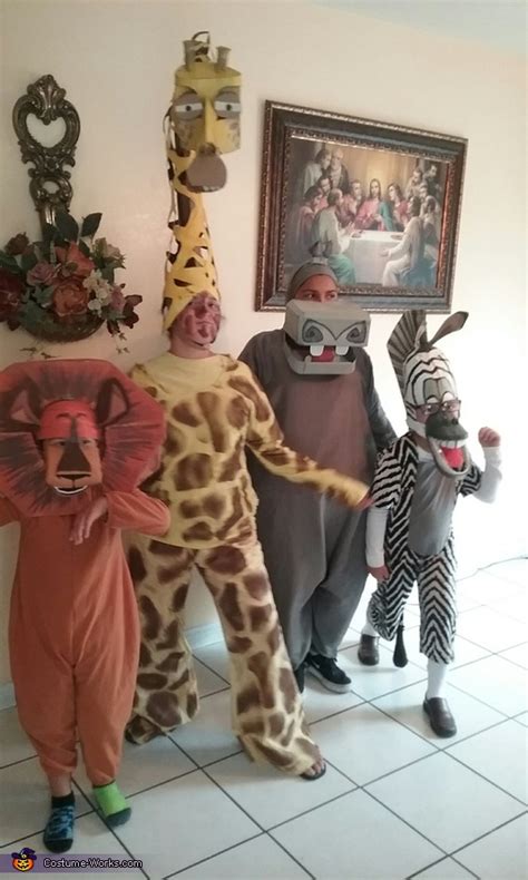 Madagascar Family Costume