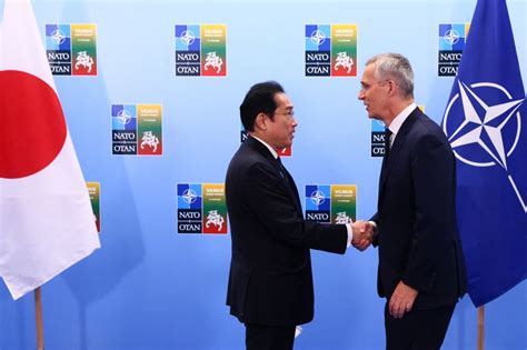 Japan and NATO agree on new partnership programme at NATO Vilnius summit