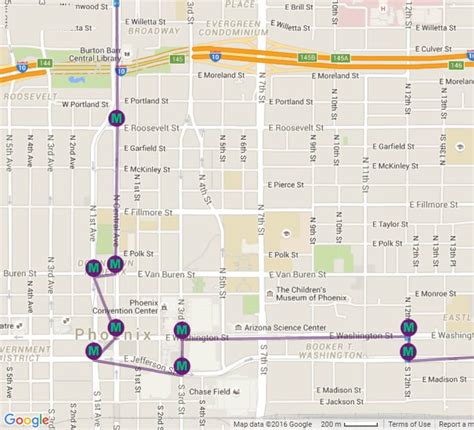 Top 55 of Phoenix Valley Metro Light Rail Map | specialsongamebridgetv84673