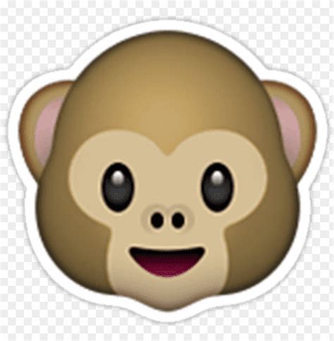 emoji monkey face PNG image with transparent background | TOPpng