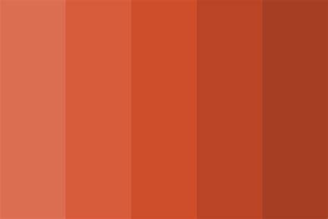 Gerbier dark vermilion Color Palette