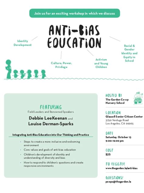 Anti-Bias Education – The Garden Nursery School