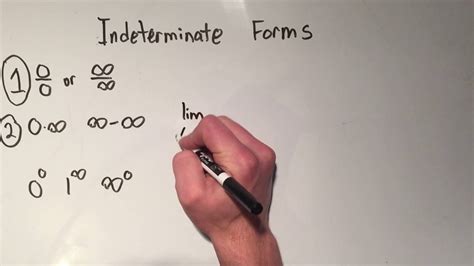 Indeterminate Forms - YouTube