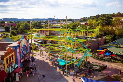 The Island Ropes Course - Zip Line in Pigeon Forge, TN