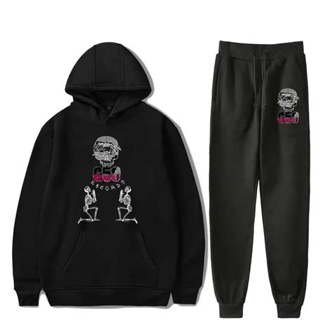 SuicideboyS Grey 59 Skull logo Rapper PULLOVER HOODIE PANTS