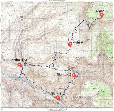 Saumya's Hiking Trips: Grand Canyon (Thunder River/Deer Creek Trail ...