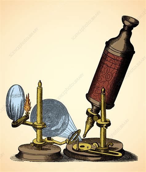 Robert Hooke Microscope, 17th Century - Stock Image - C044/7068 ...