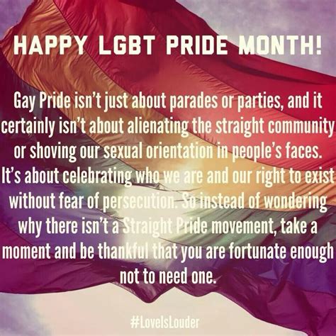 "right to exist without persecution." LGBT Pride Month | Lgbt quotes ...