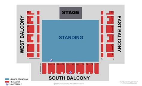 Tom Grennan Seating Plan - The Brighton Centre