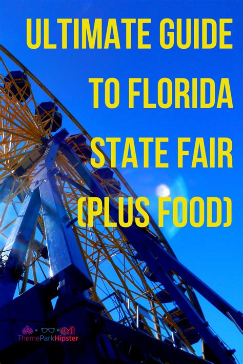 Florida State Fair Food and Guide with Tips. CLICK IMAGE to get your ...