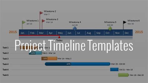 Project Timeline Template Ppt Free Download