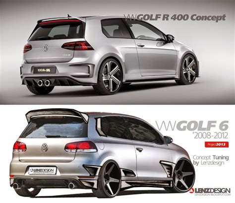 VW Golf 6 Tuning Israel - Lenzdesign Performance Body Kit Project ...