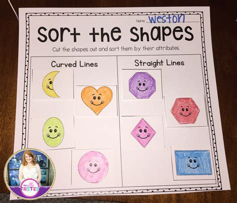 2D Shapes Centers and Printables | 2d shapes, Kids math worksheets ...