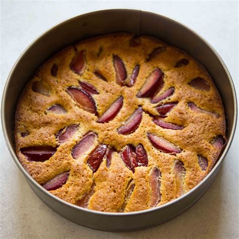 Sara Bir's Italian Plum Cake - the food poet