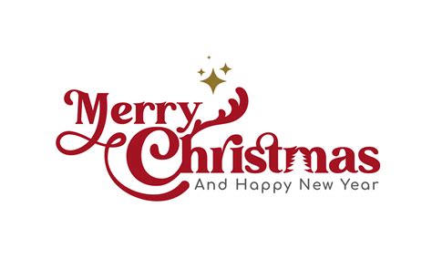 Merry christmas and Happy new year 11024027 PNG