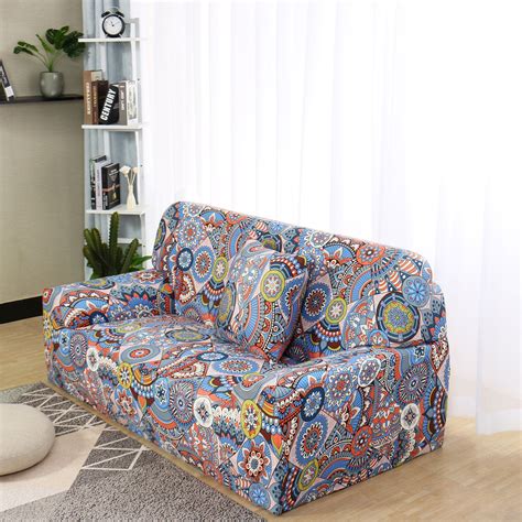 Floral Sofa Covers Stretch Thick 1 2 3 4 Seater Slipcover Couch Covers ...