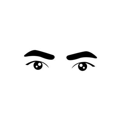 Crossed Eyes Vector Art, Icons, and Graphics for Free Download