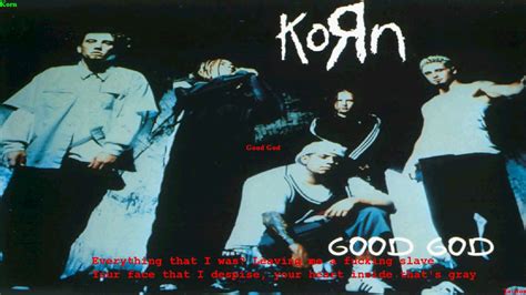 Korn - Good God(Karaokê) - YouTube