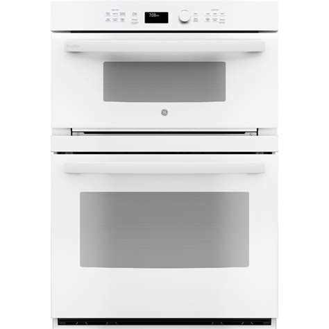 GE Profile Self-cleaning with Steam Convection Microwave Wall Oven ...