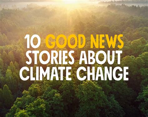 10 Good News Stories About Climate Change - Reuseabox