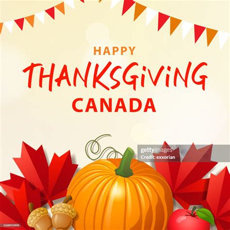 Celebrating Canadian Thanksgiving High-Res Vector Graphic - Getty Images