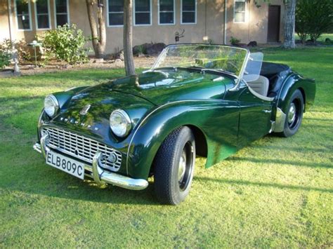 British Racing Green over Biscuit! Recently Restored & Upgraded TR3 ...