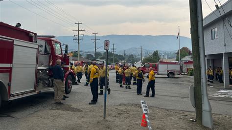 McDougall Creek wildfire: Okanagan crews respond to fire risk from ...