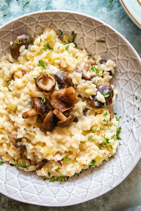 Truffle Risotto with Wild Mushrooms - Vikalinka