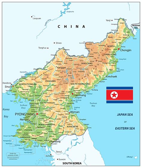 Korean Peninsula - WorldAtlas