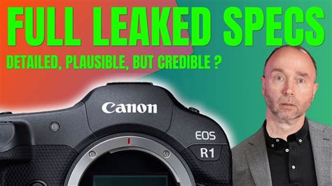 Canon EOS R1: Detail Leaked Specs - YouTube