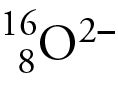 Isotope Symbol Examples