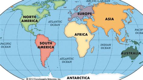 Map Of Seven Continents And Oceans Free Printable Maps | Porn Sex Picture