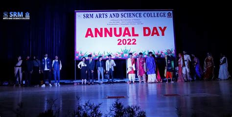 Annual Day Celebration - 2022 - SRM Arts and Science College