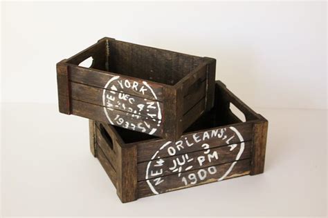 DIY Vintage Wooden Crates - Life at Cloverhill