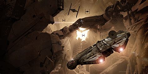 Star Wars: The Force Awakens Concept Art by Industrial Light & Magic ...