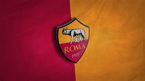 As Roma Logo Wallpaper Free Download