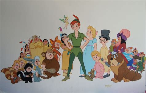 Peter Pan character image | Peter pan characters, Disney movie art ...