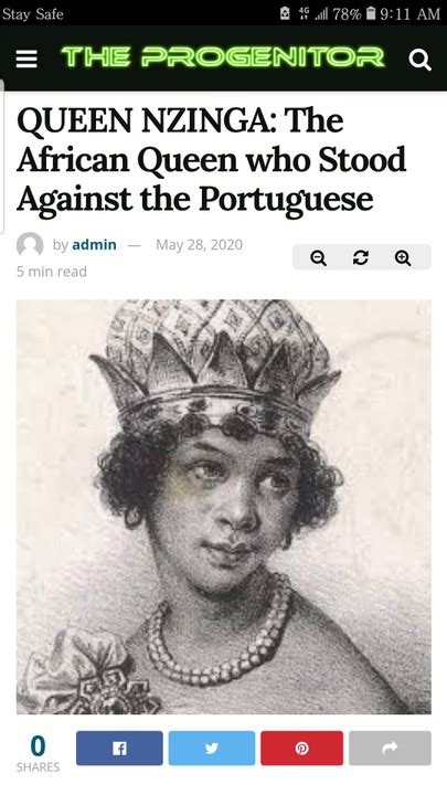 QUEEN NZINGA: The African Queen Who Stood Against The Portuguese ...