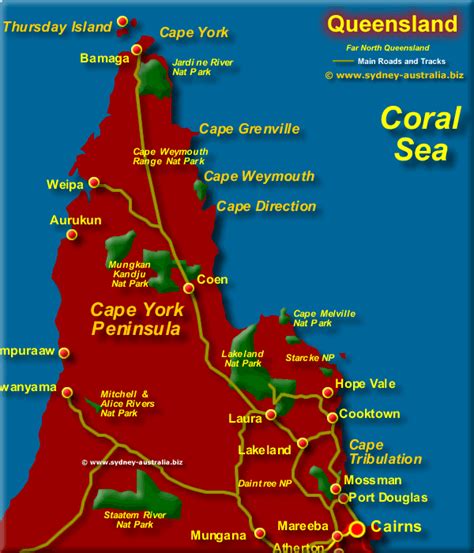 Map Of Far North Queensland – Verjaardag Vrouw 2020