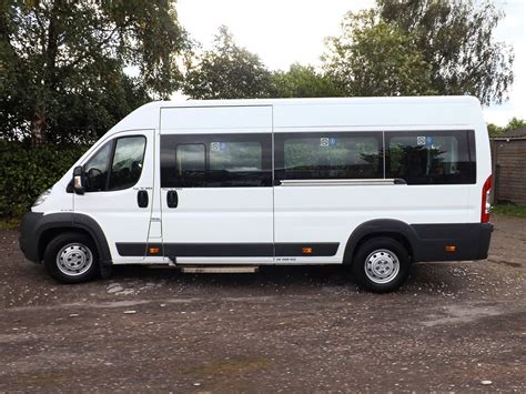 Peugeot Boxer 17 Seat L4H2 ULEZ Compliant Lightweight Minibus in White ...