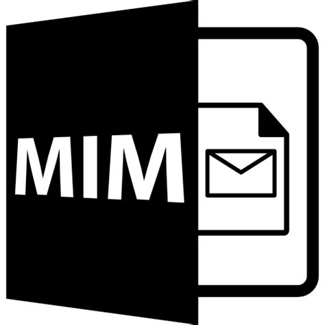 MIM open file format icon