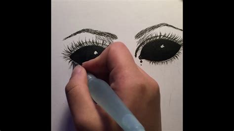 Demon Eyes Drawing