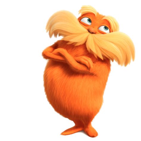 El Lorax Pensando PNG transparente - StickPNG