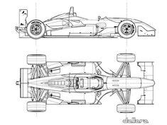 Unleash the Power of Speed with Formula 1 Car Blueprint: Your Ultimate ...