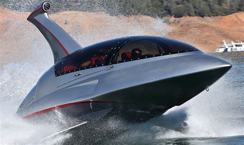 Semi-submersible Jet Shark takes multiple passengers on a thrill ride