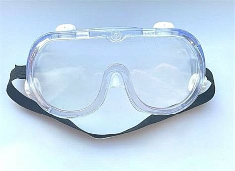 3M ANSI Z87+D3 Chemistry Goggles Splash Droplet Safety Clear Lens Frame ...