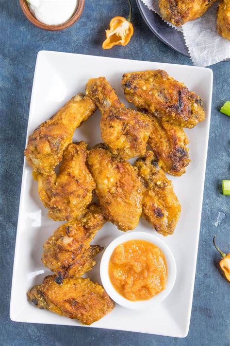 Mango Habanero Chicken Wings - Recipe - Chili Pepper Madness