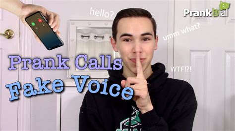 Using A Fake Voice App To PRANK CALL People - YouTube