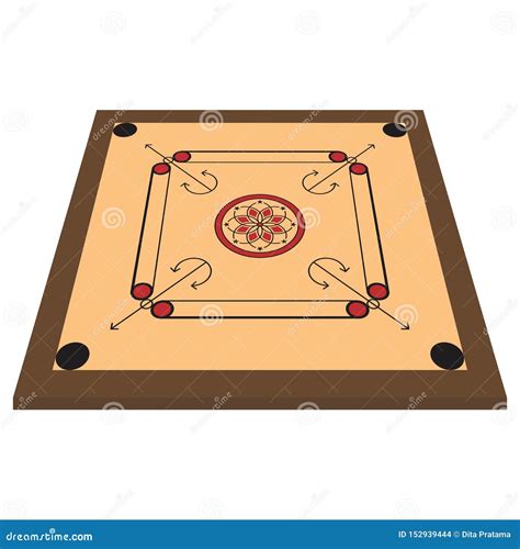 Design About Carrom Boards Cartoon Vector | CartoonDealer.com #184950291