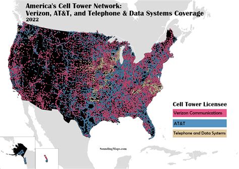 Big Mobile: Cell Tower Map of the US - Sounding Maps